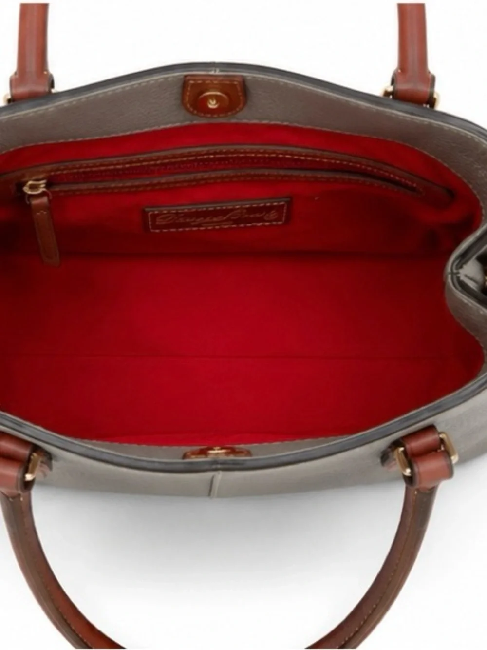 Dooney & bourke pebble grain leather satchel crossbody